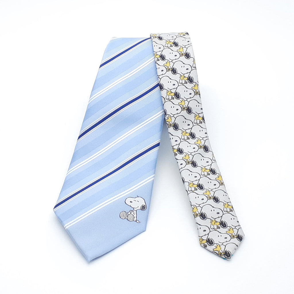 PEANUTS　SNOOPY　スヌーピー　ネクタイ　ストライプ  【JSN000002】