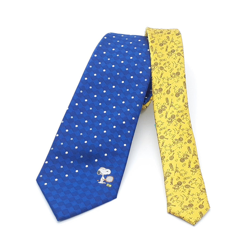 PEANUTS　SNOOPY　スヌーピー　ネクタイ　ドット  【JSN000003】