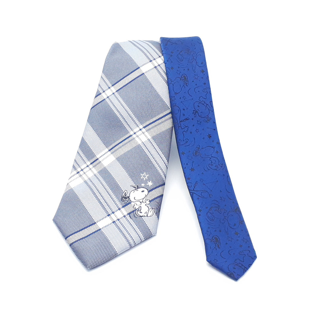 PEANUTS　SNOOPY　スヌーピー　ネクタイ　チェック  【JSN000005】