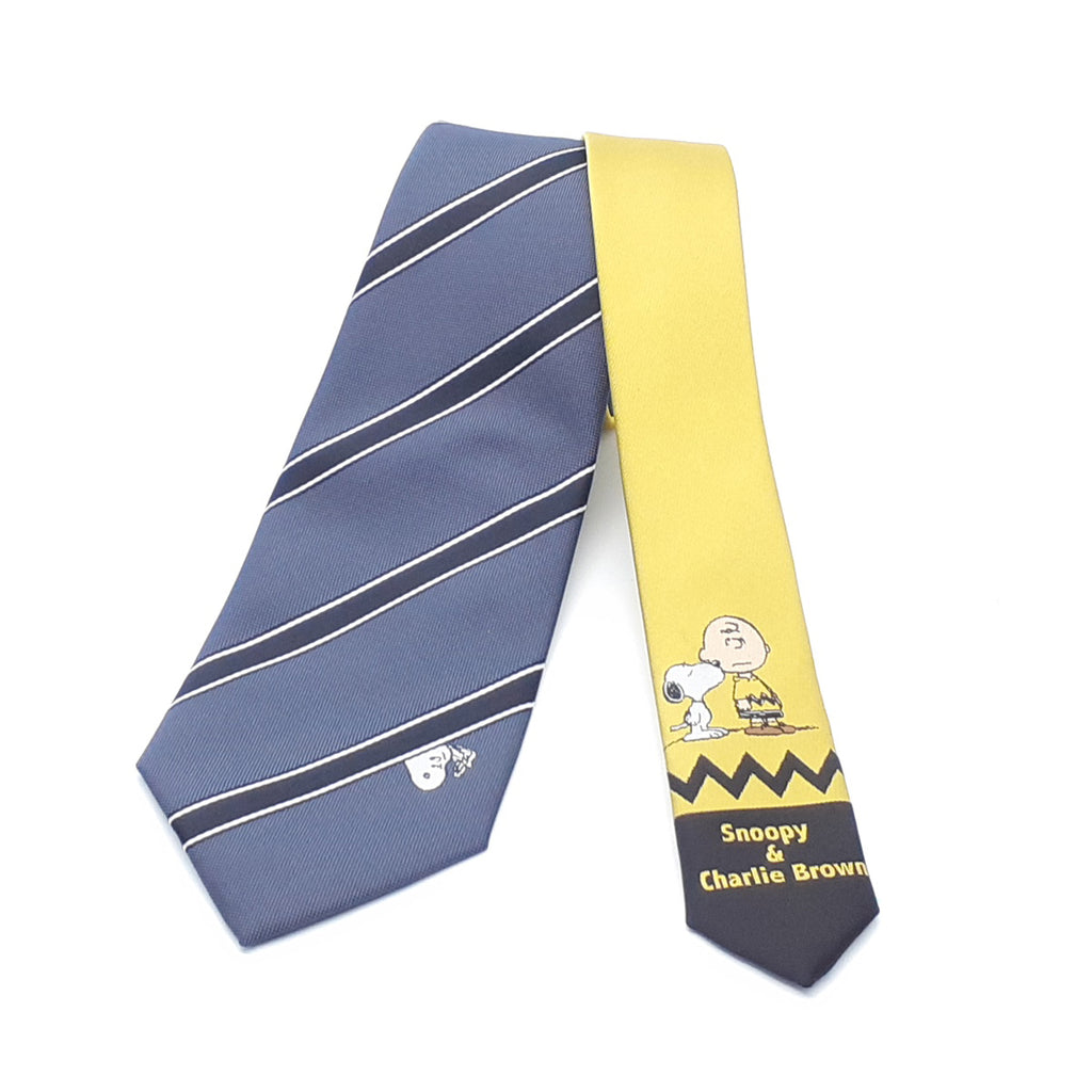 PEANUTS　SNOOPY　スヌーピー　ネクタイ　ストライプ  【JSN000001】