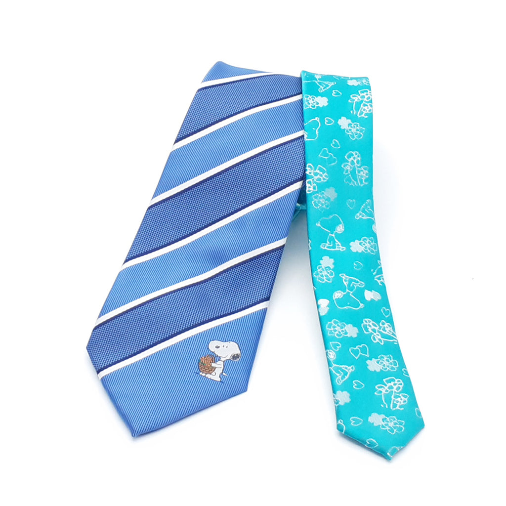 PEANUTS　SNOOPY　スヌーピー　ネクタイ　ストライプ1  【JSN000004】