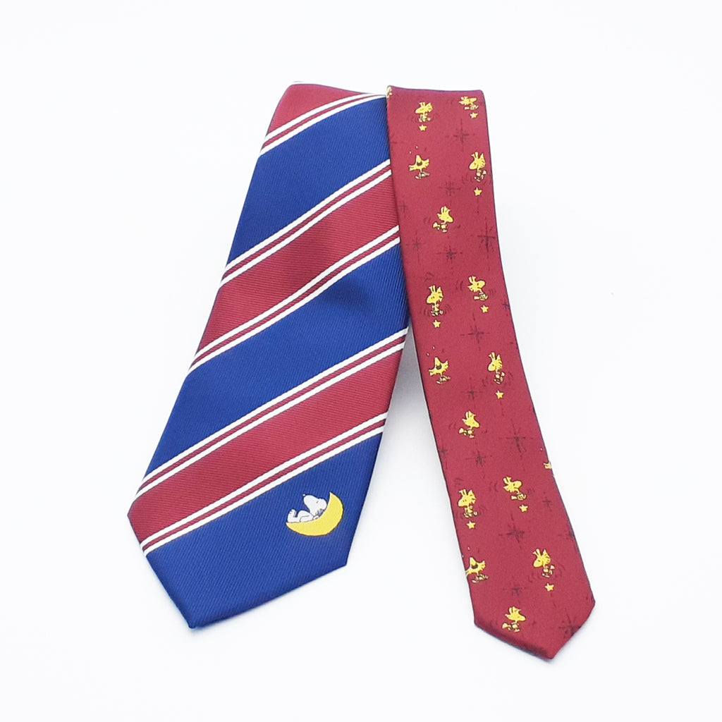 PEANUTS　SNOOPY　スヌーピー　ネクタイ　ストライプ2  【JSN000005】