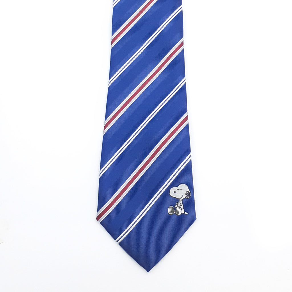 PEANUTS　SNOOPY　スヌーピー　ネクタイ　ストライプ  【JSN000002】
