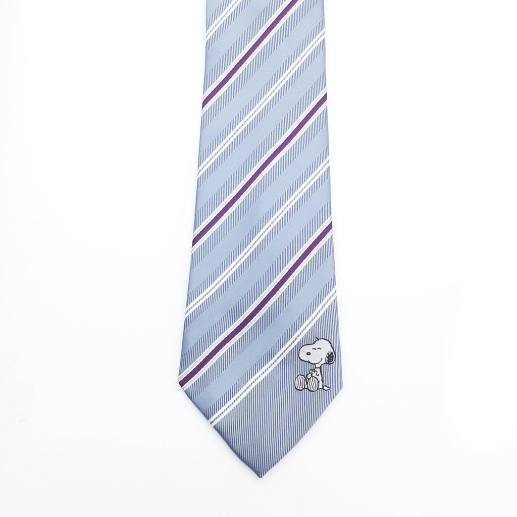 PEANUTS　SNOOPY　スヌーピー　ネクタイ　ストライプ  【JSN000002】