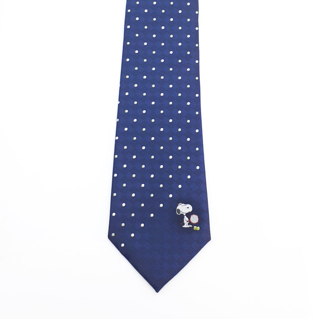 PEANUTS　SNOOPY　スヌーピー　ネクタイ　ドット  【JSN000003】