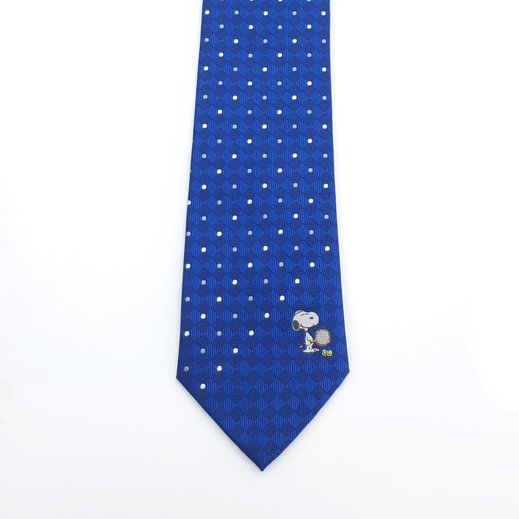 PEANUTS　SNOOPY　スヌーピー　ネクタイ　ドット  【JSN000003】