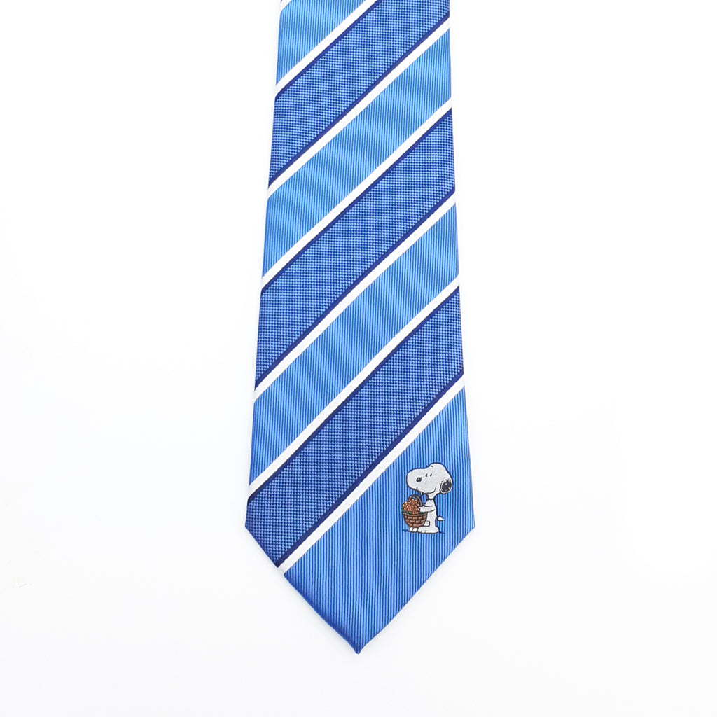 PEANUTS　SNOOPY　スヌーピー　ネクタイ　ストライプ1  【JSN000004】