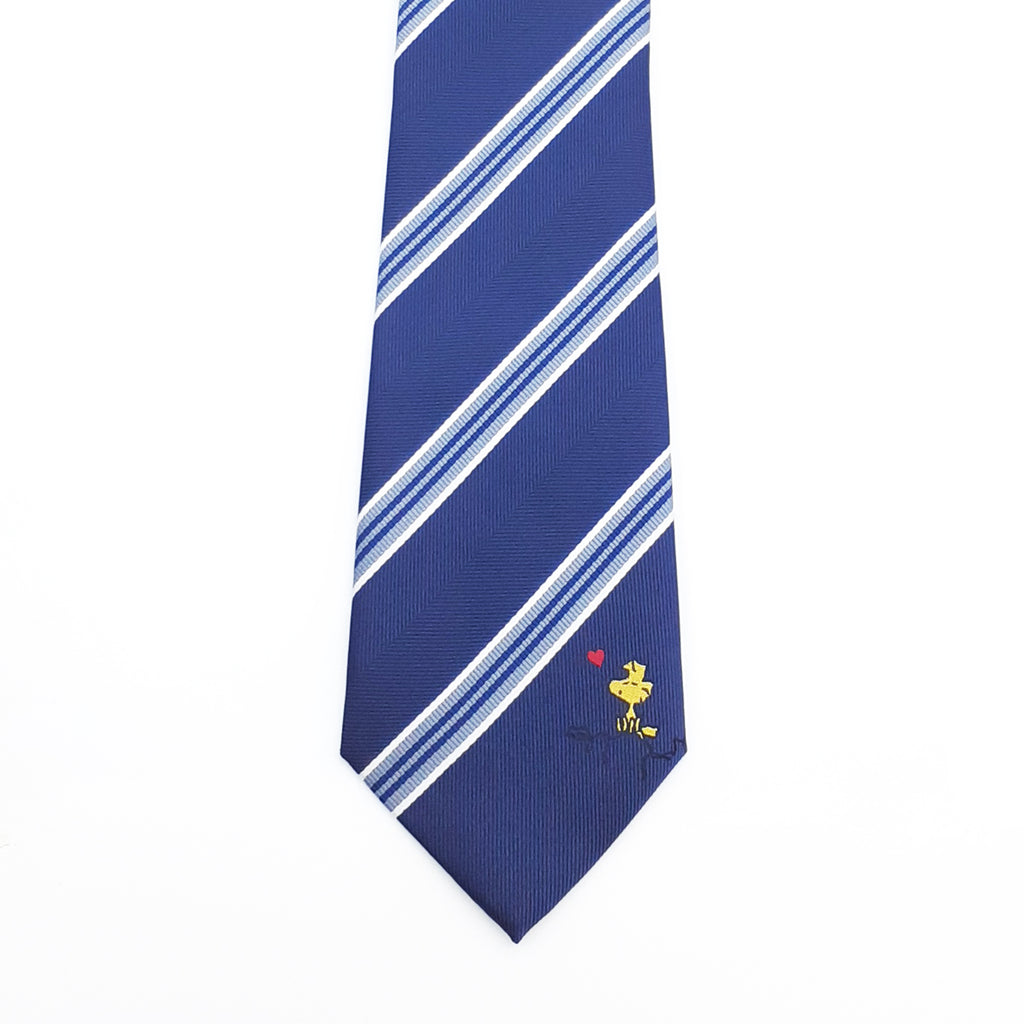 PEANUTS　SNOOPY　スヌーピー　ネクタイ　ストライプ2  【JSN000004】