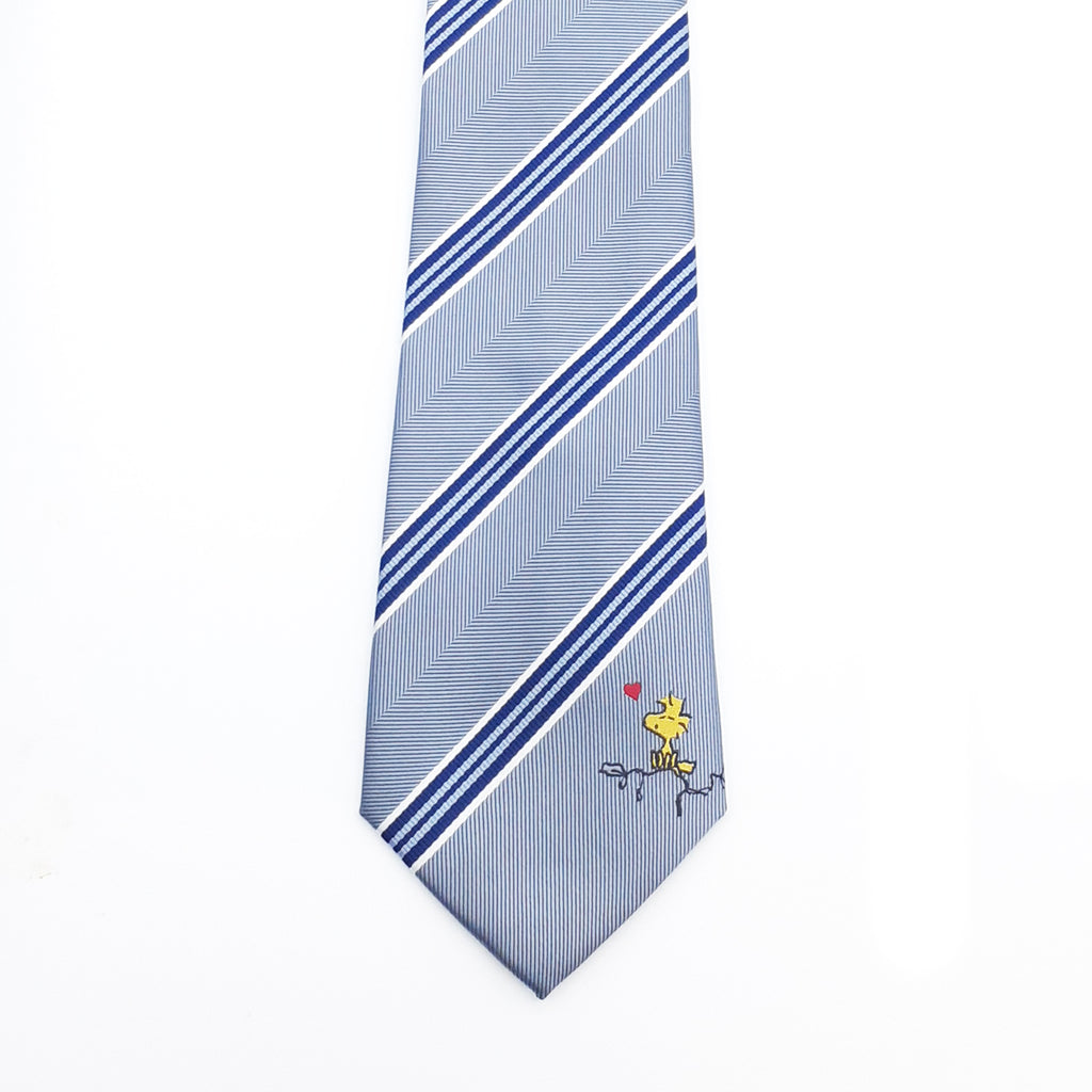 PEANUTS　SNOOPY　スヌーピー　ネクタイ　ストライプ2  【JSN000004】