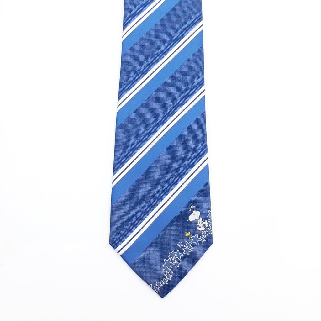 PEANUTS　SNOOPY　スヌーピー　ネクタイ　ストライプ1  【JSN000005】
